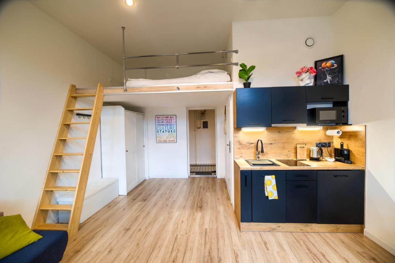 Tiny Studio City Centre / Mala Kawalerka Lägenhet Szczecin Exteriör bild